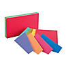 Oxford Two-Tone Index Cards, 3" x 5", Assorted Colors, 100 Per Pack, 10 Packs Image 1