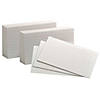 Oxford White Commercial Index Cards, 3" x 5", Ruled, 1000 Per Pack, 2 Packs Image 1