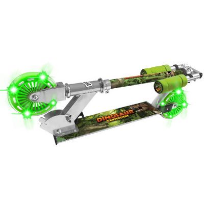Ozbozz Dinosaur Scooter With 2 Light Up Wheels Image 1