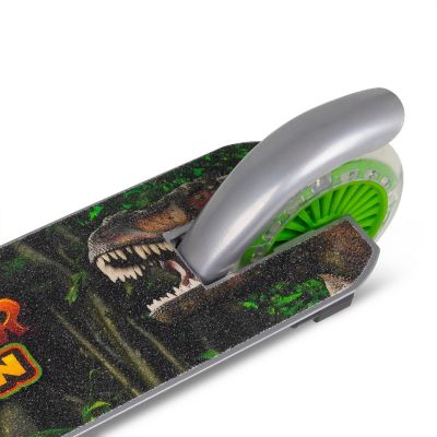 Ozbozz: Flashing Scooter - Dinosaur - Light-Up Wheels &amp; Deck, Adjustable Height Image 3