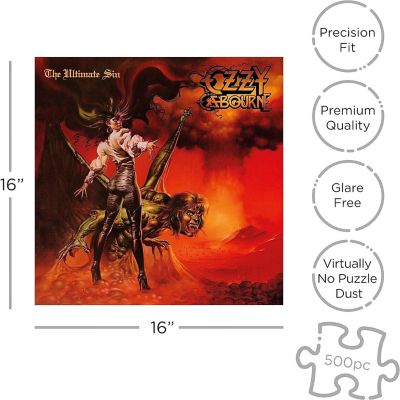 Ozzy Osbourne The Ultimate Sin 500 Piece Jigsaw Puzzle Image 2