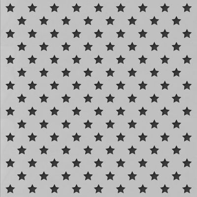 PA Ess Stencil 6x6 Mini Star Pattern Image 2