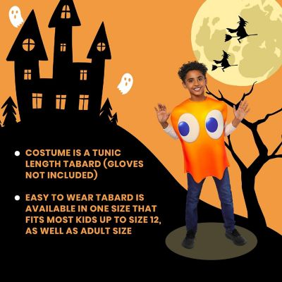 Pac-Man Clyde Ghost Child Costume  One Size Image 2