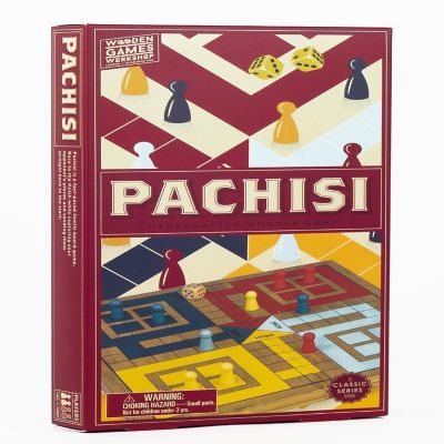 Pachisi  Classic Wooden Family Board Game Image 1