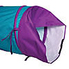 Pacific Play Tents Institutional Tunnel - Teal/Purple Image 2