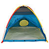 Pacific Play Tents Super Duper 4-Kid Dome Tent - Blue / Green / Red / Yellow Image 1