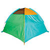 Pacific Play Tents Super Duper 4-Kid II Dome Tent - Blue / Green / Orange Image 3