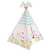 Pacific Play Tents Wildflowers Cotton Canvas Teepee Image 2