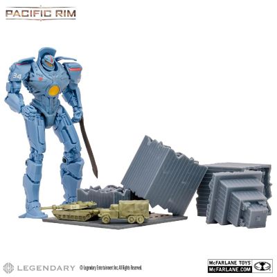 Pacific Rim 4 Inch Figure with Comic  Gipsy Danger Image 1