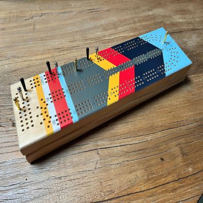 Pacific Shore Games Canoe Cribbage Board Image 1