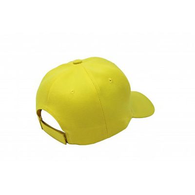 Pack of 15 Bulk Wholesale Plain Baseball Cap Hat Adjustable (Yellow) Image 1