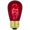 Pack of 25 Incandescent S14 Purple Christmas Replacement Bulbs Image 1