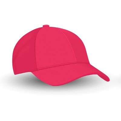 Pack of 5 Mechaly Plain Baseball Cap Hat Adjustable Back (Hot Pink) Image 2
