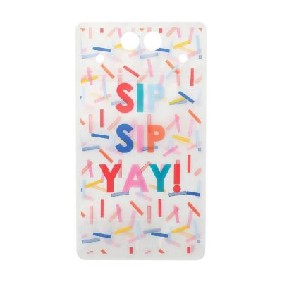 Packed Party Sip Sip Yay 4-Count Reusable Drink Straw Image 1