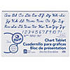 Pacon Chart Tablet, Cursive Cover, 1" Ruled, 24" x 16", 25 Sheets Per Tablet, 3 Tablets Image 1