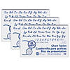 Pacon Chart Tablet, Cursive Cover, Unruled 24" x 16", 25 Sheets, 3 Tablets Image 1