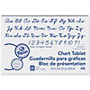 Pacon Chart Tablet, Cursive Cover, Unruled 24" x 16", 25 Sheets, 3 Tablets Image 1