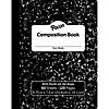 Pacon Composition Book, Black Marble, 3/8" Ruled w/Margin, 9-3/4" x 7-1/2", 60 Sheets, Pack of 12 Image 1