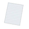 Pacon Easel Pad, Non-Adhesive, White, 1" Ruled 27" x 34", 50 Sheets Image 1
