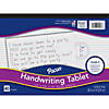 Pacon Handwriting Tablet, White, 1/2 in x 1/4 in x 1/4 in Ruled Long, 12" x 9", 40 Sheets, Pack of 12 Image 1