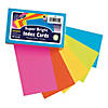 Pacon Index Cards, 5 Super Bright Assorted Colors, Unruled, 3" x 5", 100 Cards Per Pack, 6 Packs Image 1