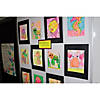 Pacon Pre-Cut Mat Frames, Black, 12" Proper 18", 12 Frames Image 3