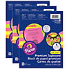 Pacon Premium Tagboard, 5 Assorted Hyper Colors, 8-1/2" Proper 11", 50 Sheets Per Pack, 3 Packs Image 1