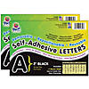 Pacon Self-Adhesive Letters, Black, Puffy Font, 2", 159 Characters Per Pack, 2 Packs Image 1