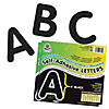 Pacon Self-Adhesive Letters, Black, Puffy Font, 4", 78 Characters Per Pack, 2 Packs Image 1