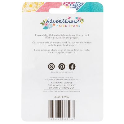 Paige Evans Adventurous Charms-4/Pkg Image 1