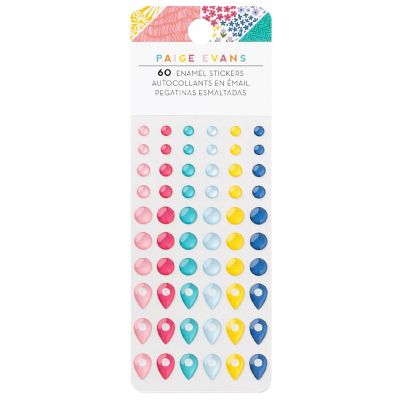 Paige Evans Adventurous Enamel Dots-60/Pkg Image 1