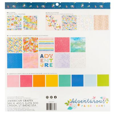 Paige Evans Adventurous Project Pad 12"X12"-24 Sheets Image 1