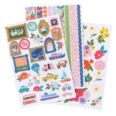 Paige Evans Adventurous Sticker Book-8 Sheets Image 3