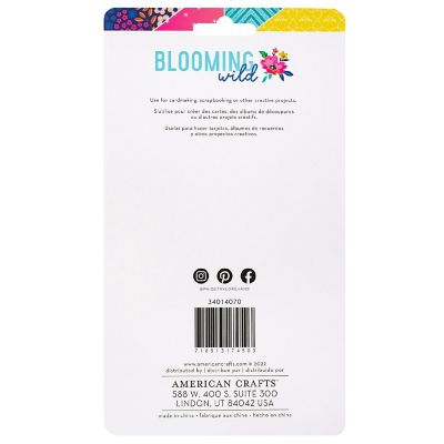 Paige Evans Blooming Wild Chipboard Mini Frames-18/Pkg Image 1