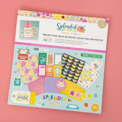 Paige Evans Paper Project Pad 12"X12"-Splendid Image 2