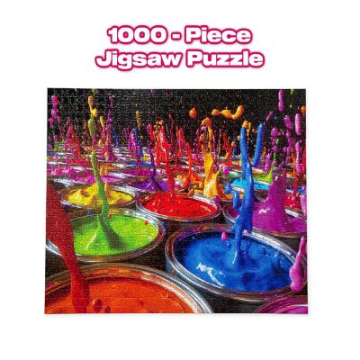 Paint Splash 1000 Piece Jigsaw Puzzle Image 1