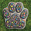 Paint Your Own Stepping Stone: Paw Print Image 1