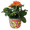Paint Your Own Stone: &#8237;Mosaic Flower Pot Image 3