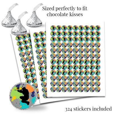 Paintball Sticker Bundle 429pc. by AmandaCreation Image 1