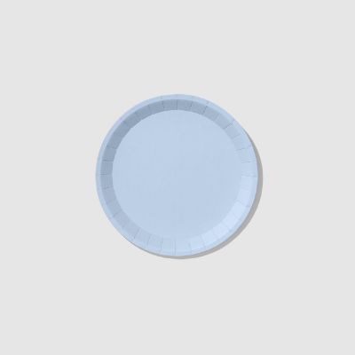 Pale Blue Classic Small Plates -10/Pack - 10 Pieces Image 1