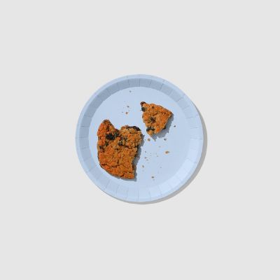 Pale Blue Classic Small Plates -10/Pack - 10 Pieces Image 1