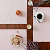 Pale Mauve Eco-Friendly Chambray Fine Ribbed Placemat 6 Piece Image 2