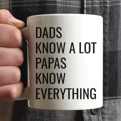 Papas Know Everything Ceramic Mug Image 1