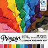 Paper Accents Cardstock Pad 12"x 12" Primaries Assortment 48pc&#160; &#160;&#160; &#160; Image 1