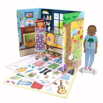 Paper Dolls: Explorer &amp; Botanist - Includes 2 Paper Dolls, 5+ Image 2