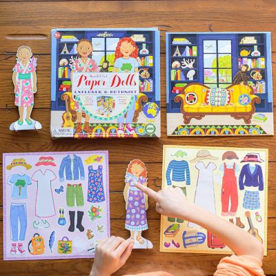 Paper Dolls: Explorer &amp; Botanist - Includes 2 Paper Dolls, 5+ Image 3