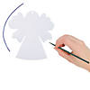 Paper Magic Color Scratch Angel Christmas Ornaments - 24 Pc. Image 1