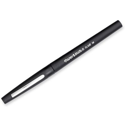 Paper Mate Flair Medium Felt Tip 2/Pkg-Black Image 1