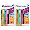 Paper Mate Flair, Scented Felt Tip Pens, Assorted Sunday Brunch Scents & Colors, 0.7mm, 6 Per Pack, 2 Packs Image 1