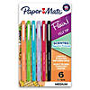 Paper Mate Flair, Scented Felt Tip Pens, Assorted Sunday Brunch Scents & Colors, 0.7mm, 6 Per Pack, 2 Packs Image 1